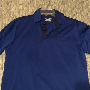Under Armour blue polo
